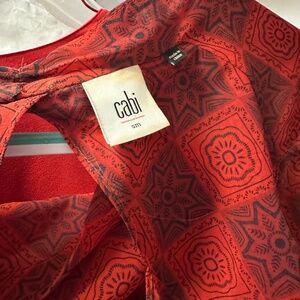 Cabi see through long sleeve